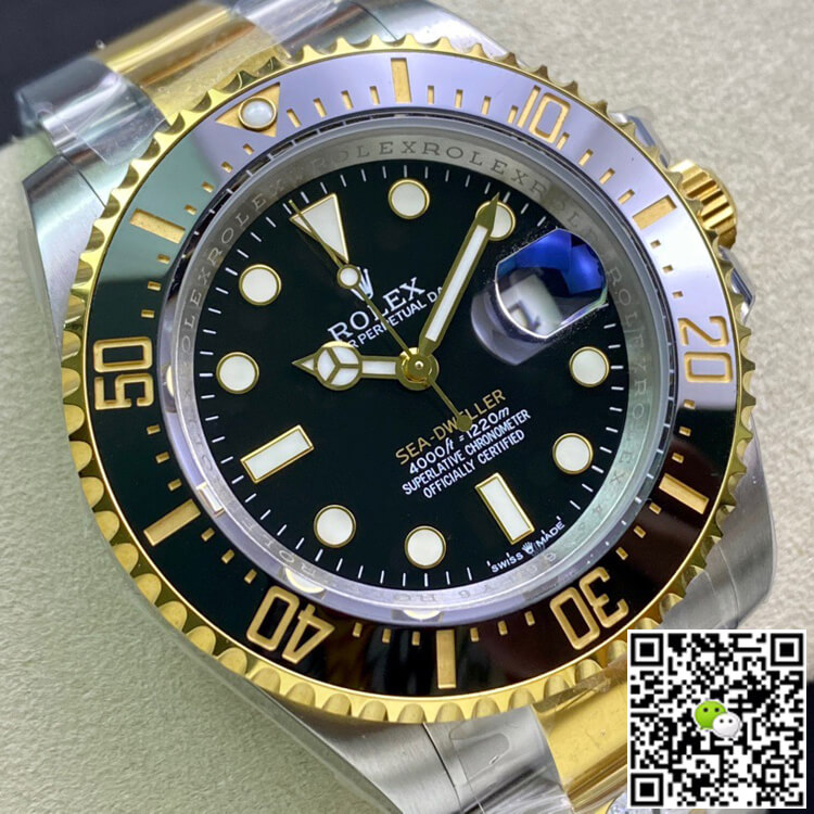 Replica R01ex Sea Dweller M126603-0001 1:1 Best Edition AR Factory Black Dial