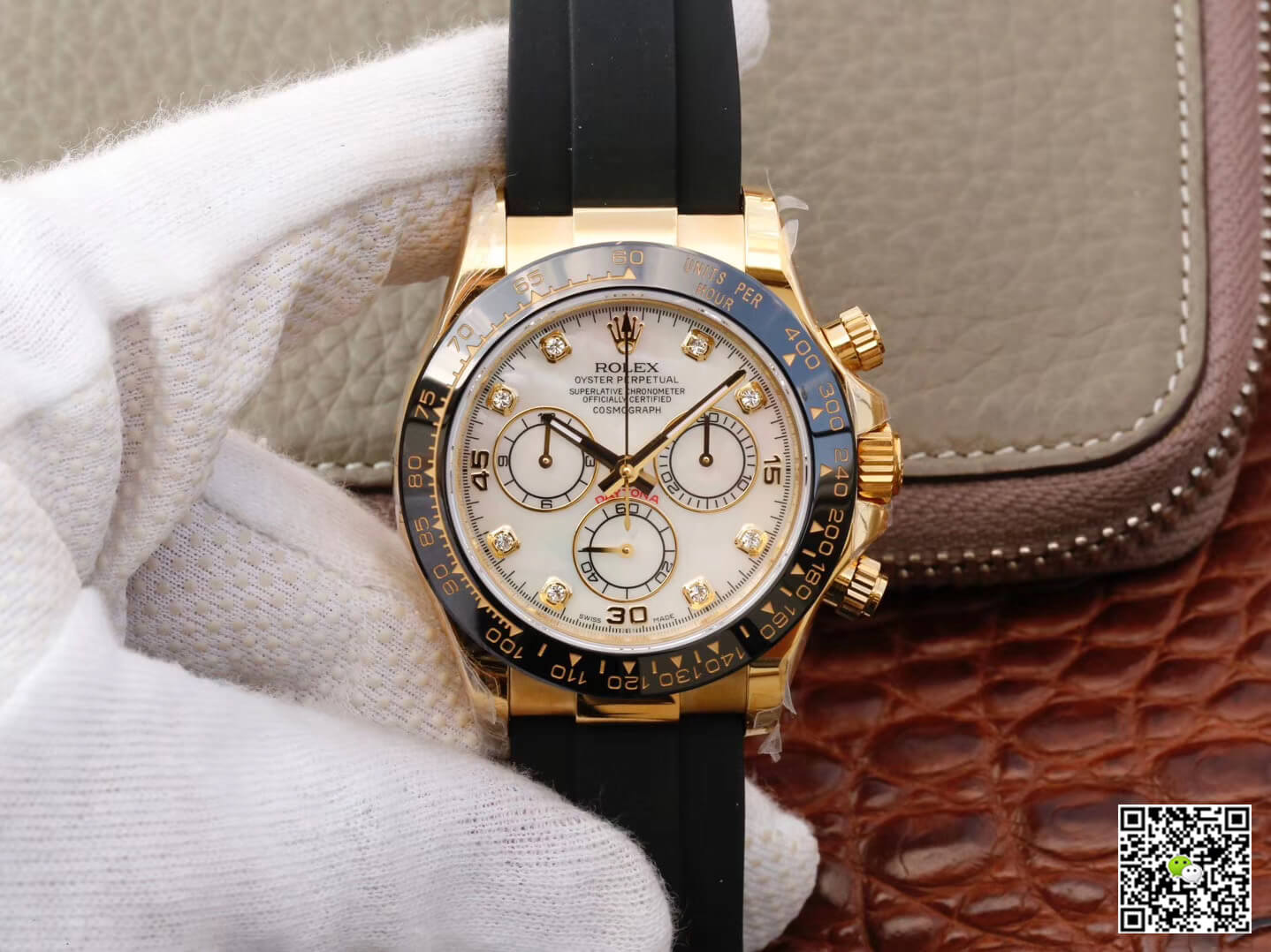 Replica R01ex Daytona Cosmograph M116518ln-0037 1:1 Best Edition JH Factory V6 Yellow Gold Case