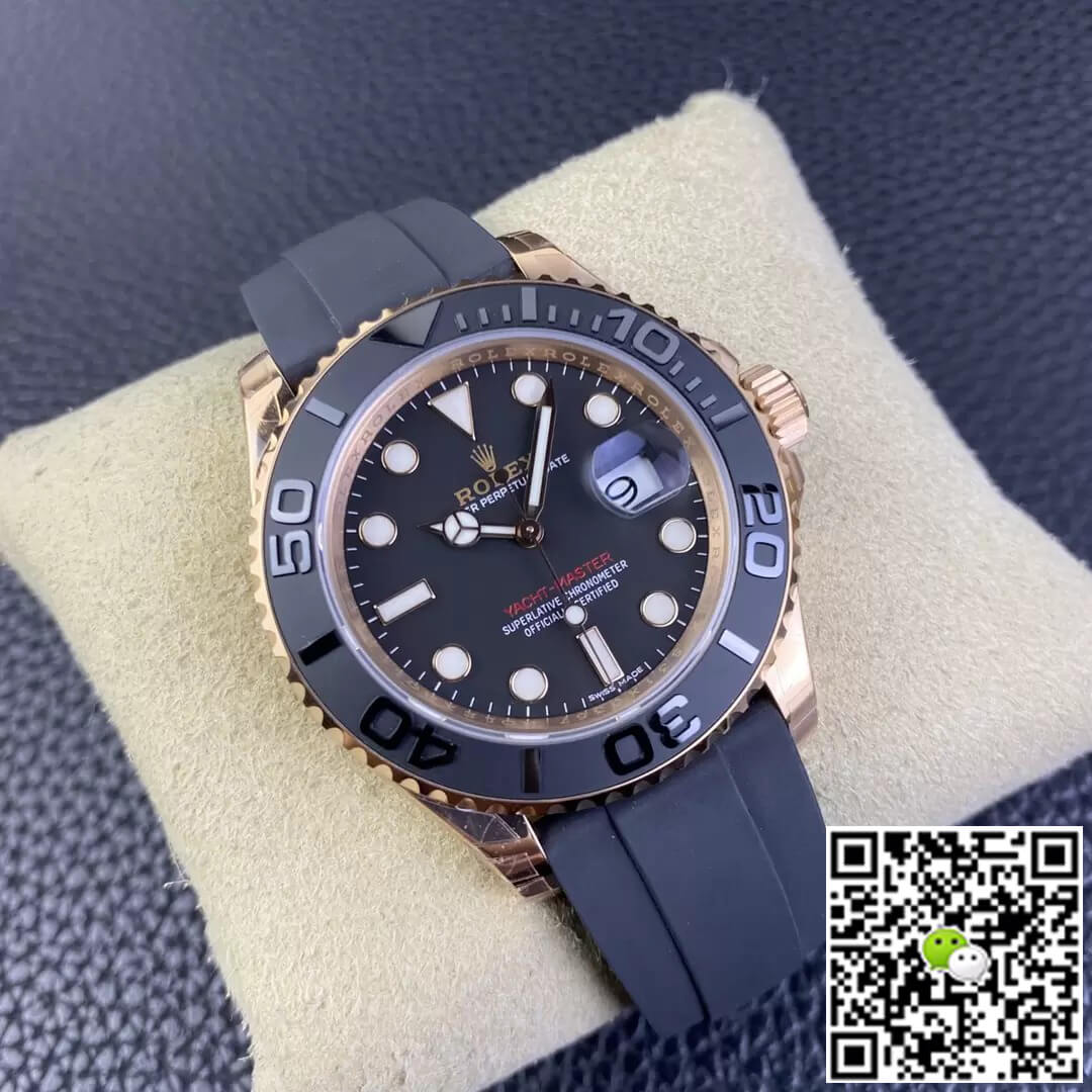 Replica R01ex Yacht Master M126655-0002 40MM 1:1 Best Edition VS Factory Rose Gold
