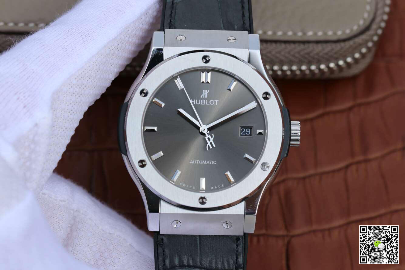 Replica Hublot Classic Fusion 511.NX.7071.LR 1:1 Best Edition JJ Factory Titanium Metal