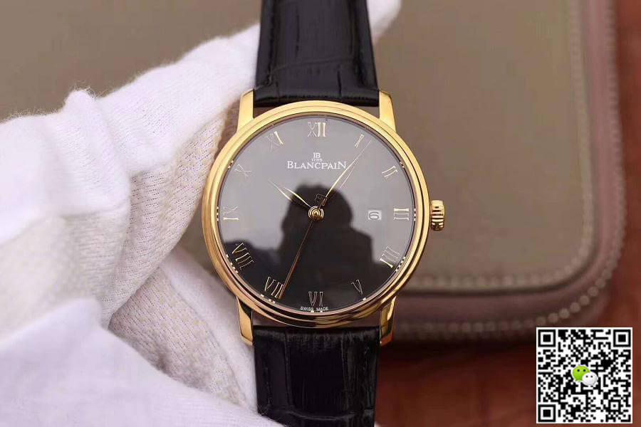Replica Blancpain Villeret Ultraplate 6651-1127-55B ZF Factory 1:1 Best Edition Swiss ETA1151