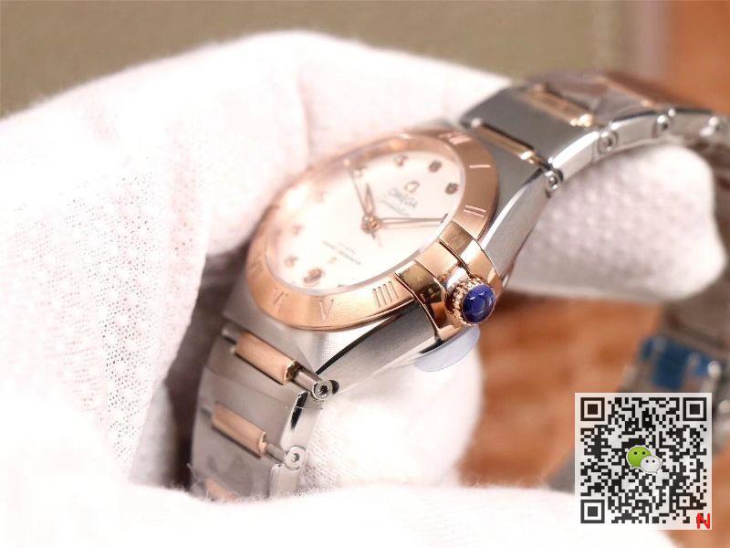 Replica 0me*ga Constellation 131.20.29.20.52.001 1:1 Best Edition 3S Factory V5 White dial Swiss NH05
