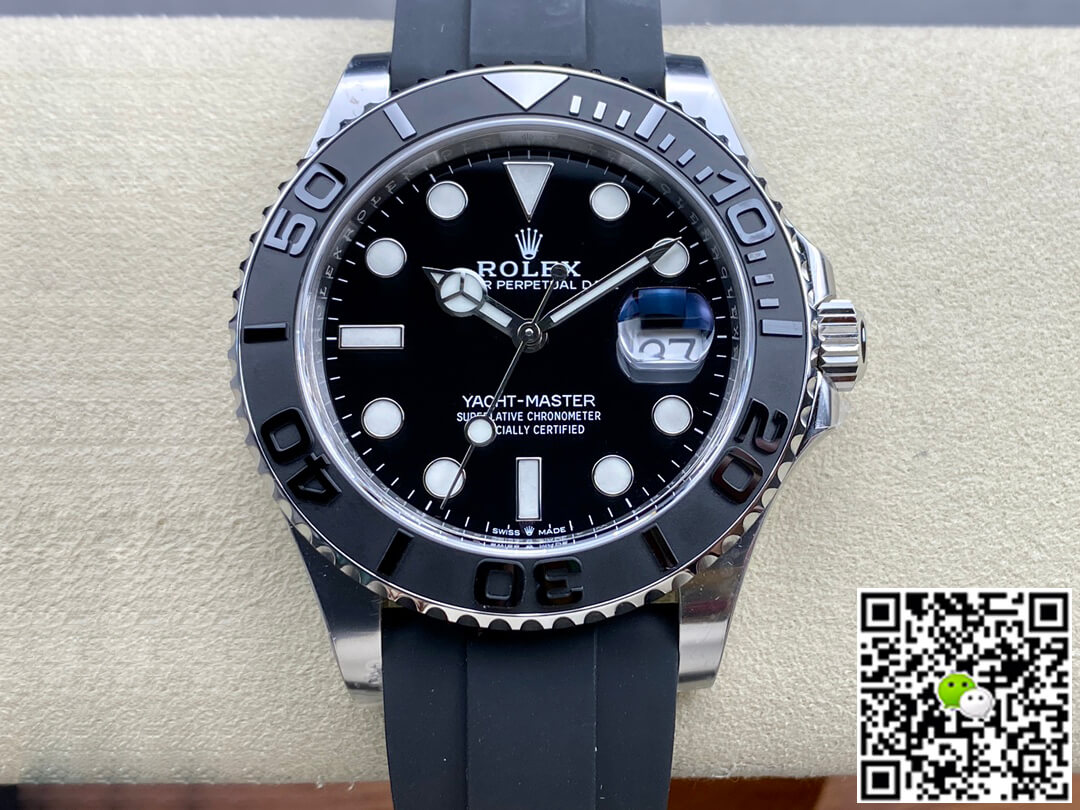 Replica R01ex Yacht Master M226659-0002 1:1 Best Edition Clean Factory Black Dial