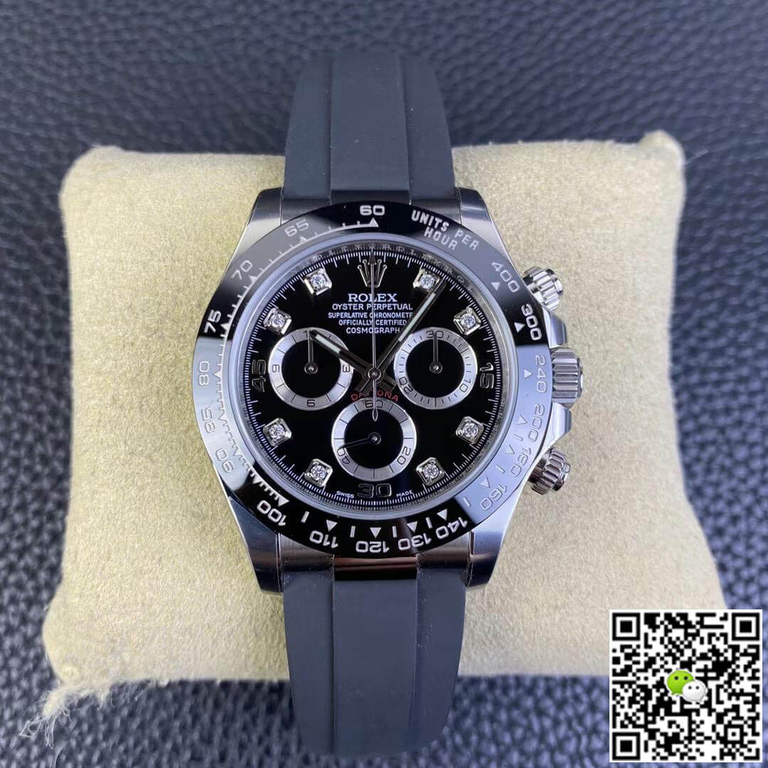 Replica R01ex Cosmograph Daytona M116519LN-0025 1:1 Best Edition Clean Factory Black Dial
