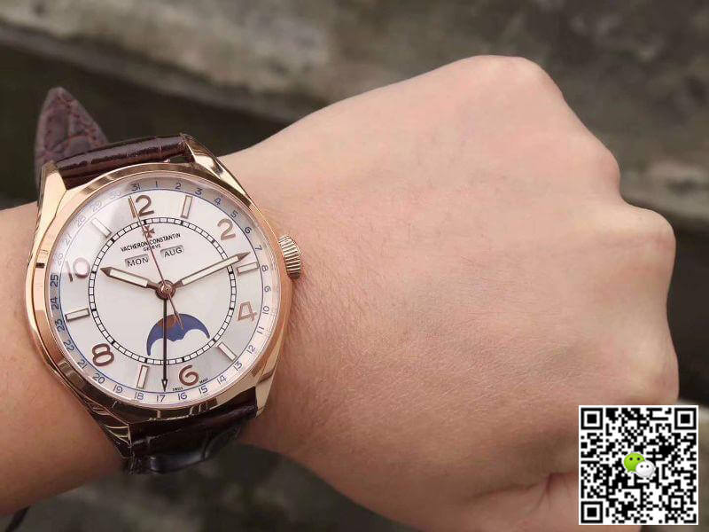 Replica Vacheron C0nstan1n FiftySix Day-Date 4000E/000R-B438 1:1 Best Edition Swiss ETA2460-QCL