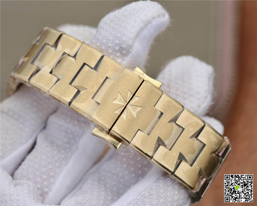 Replica Vacheron C0nstan1n Overseas 47450/B01J-9228 1:1 Best Edition TWA Factory 18K Yellow Gold