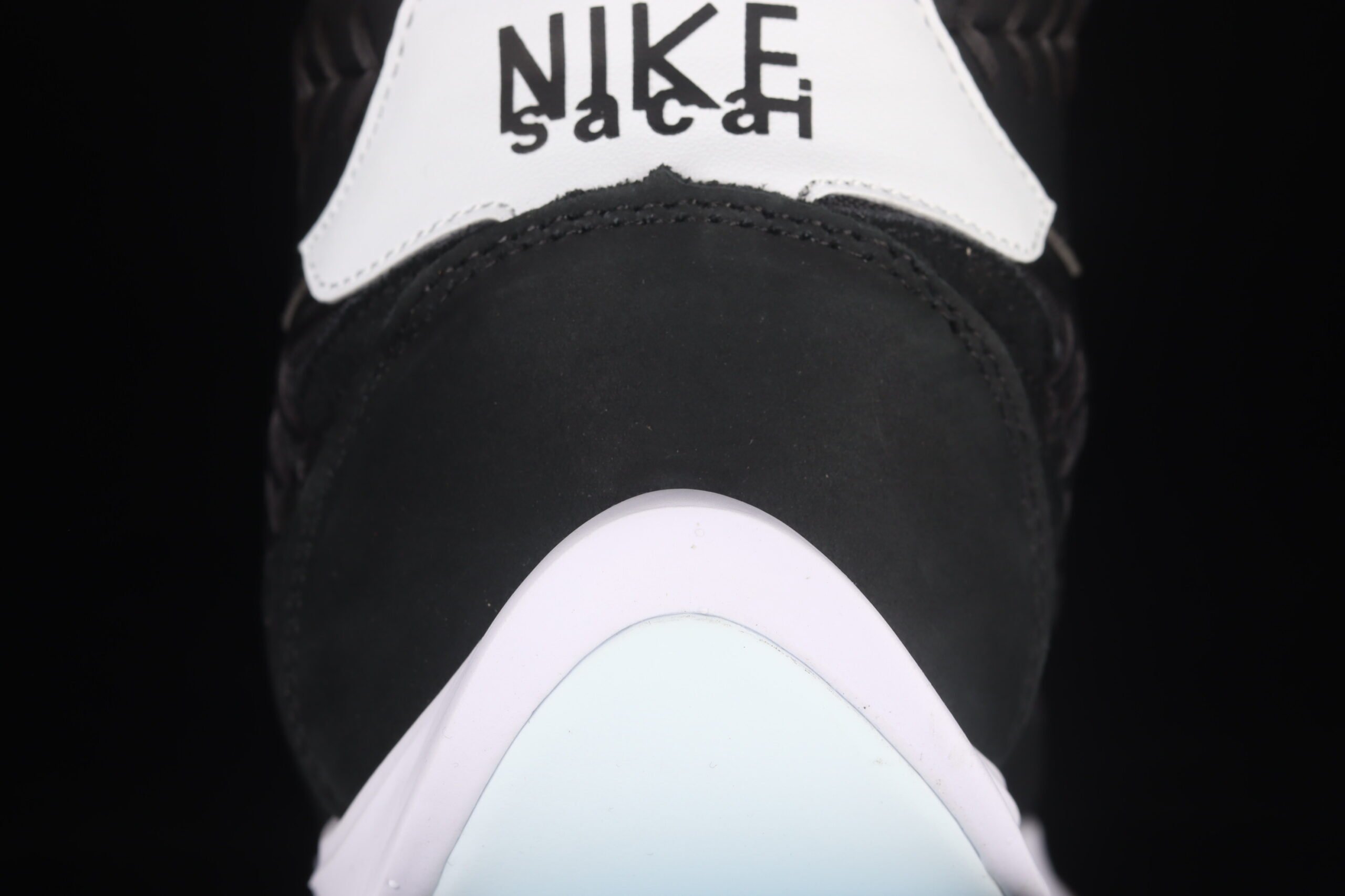 Nike Vaporwaffle, Sacai Jean Paul Gaultier Black White