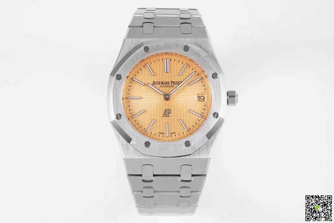 Replica Audemars P1g*et Royal Oak 15202BC.OO.1240BC.01 1:1 Best Edition KZ Factory Rose Gold Dial
