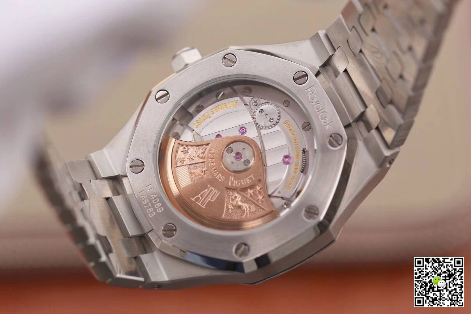 Replica Audemars P1g*et Royal Oak 15454BC.GG.1259BC.01 1:1 Best Edition JH Factory Black Dial
