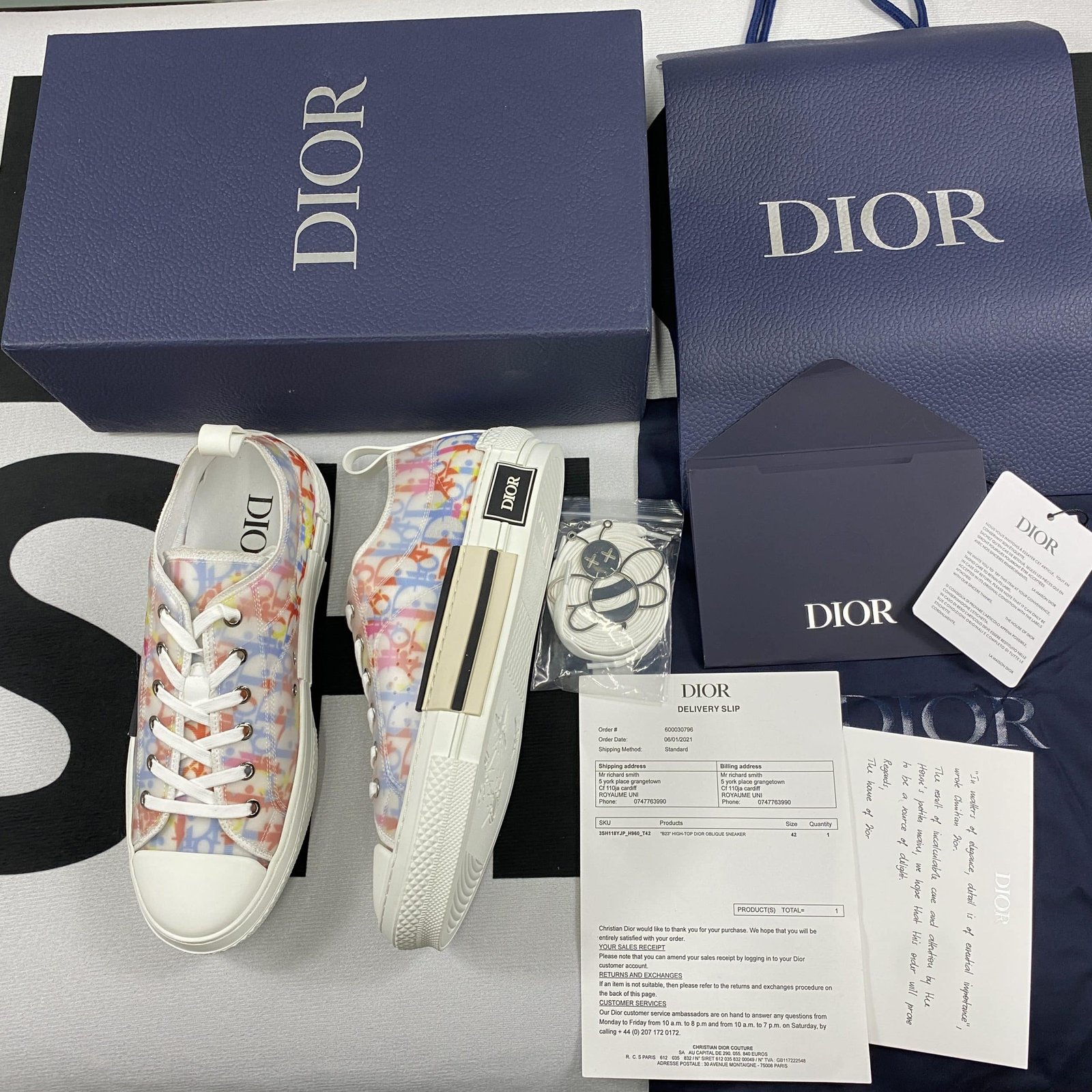 D10r B23 High Top Sneaker 6