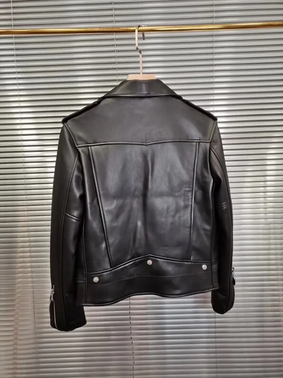 Sa1nt Lau*nt Replica Real Leather Jacket
