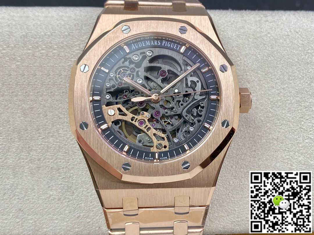 Replica Audemars P1g*et Royal Oak 15407OR.OO.1220OR.01 1:1 Best Edition APS Factory Dark Grey Dial