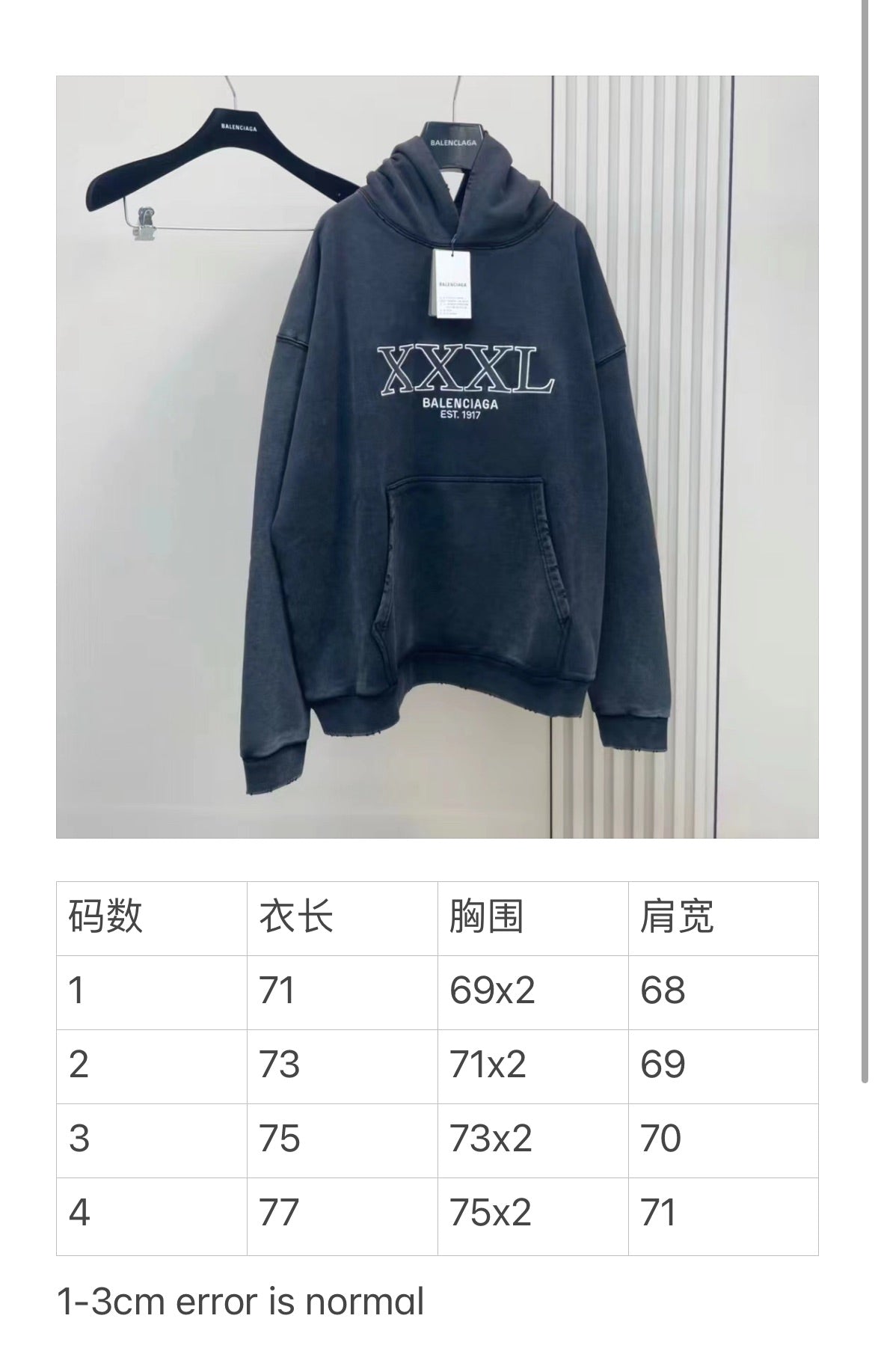 Ba1en*iaga Hoodie