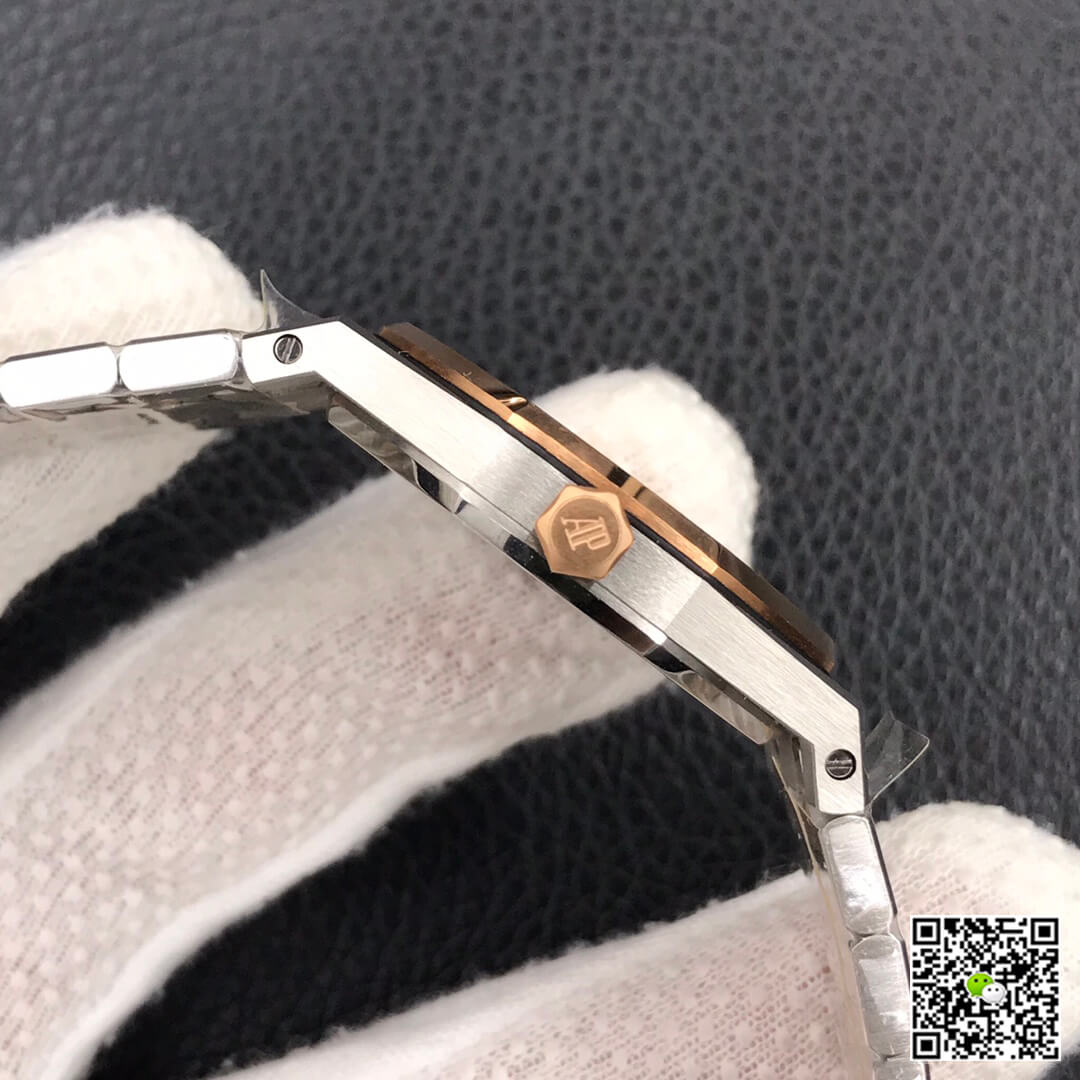 Replica Audemars P1g*et Royal Oak 67650 33MM 1:1 Best Edition JF Factory White Dial