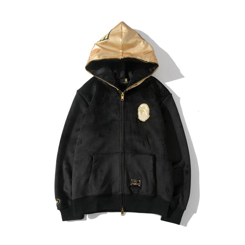 BAPE Fur Shark MA-1 Full Zip Hoodie