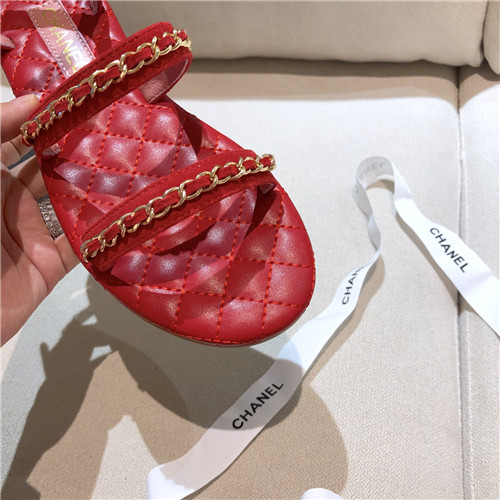 Ch**el flat sandals