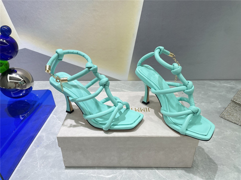 J1m*y Ch00 Pearl Heels Dupe square toe sandals