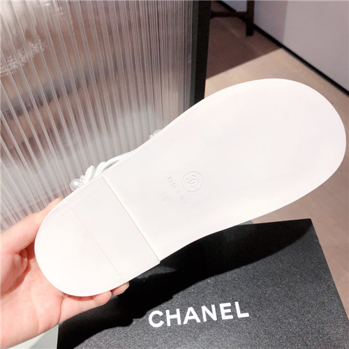 Ch**el flat beach shoes sandals