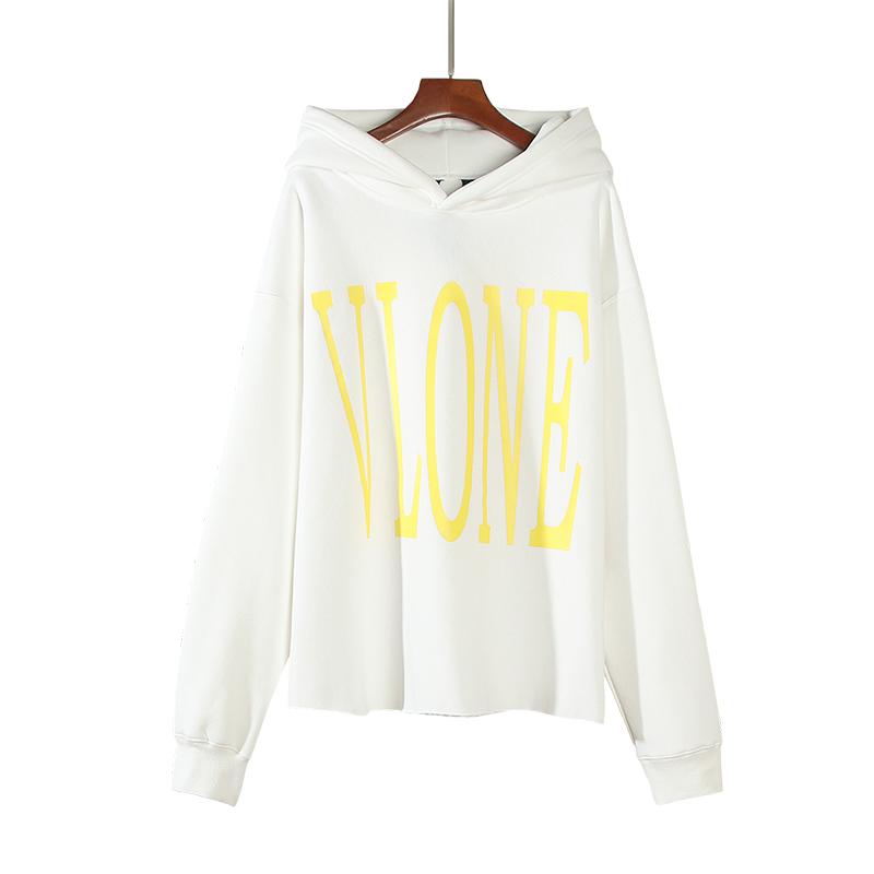 VLONE Stape V plus thickening White Hoodie