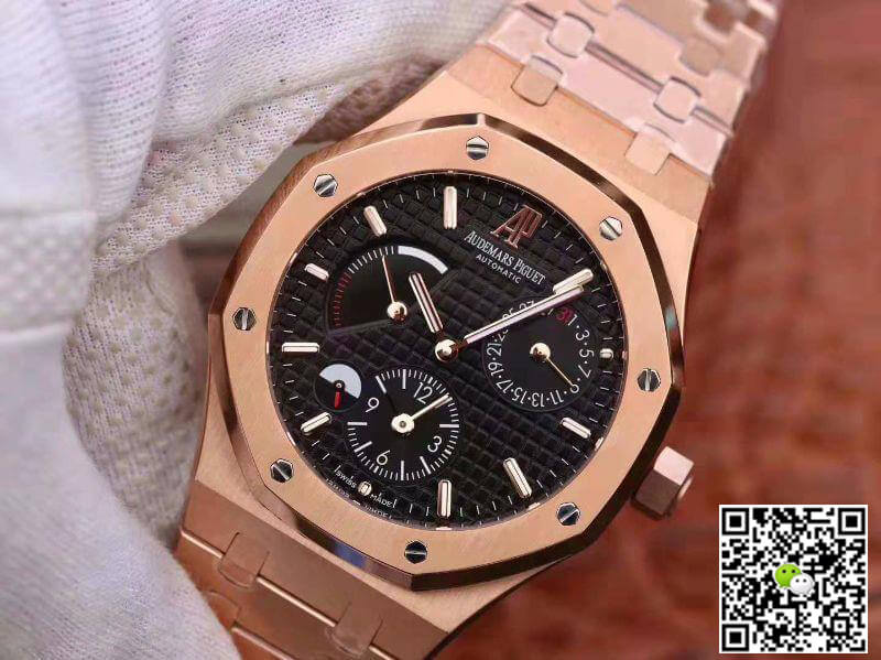 Replica Audemars P1g*et Royal Oak 26120 TWA Factory 1:1 Best Edition Swiss ETA2329 Black Dial