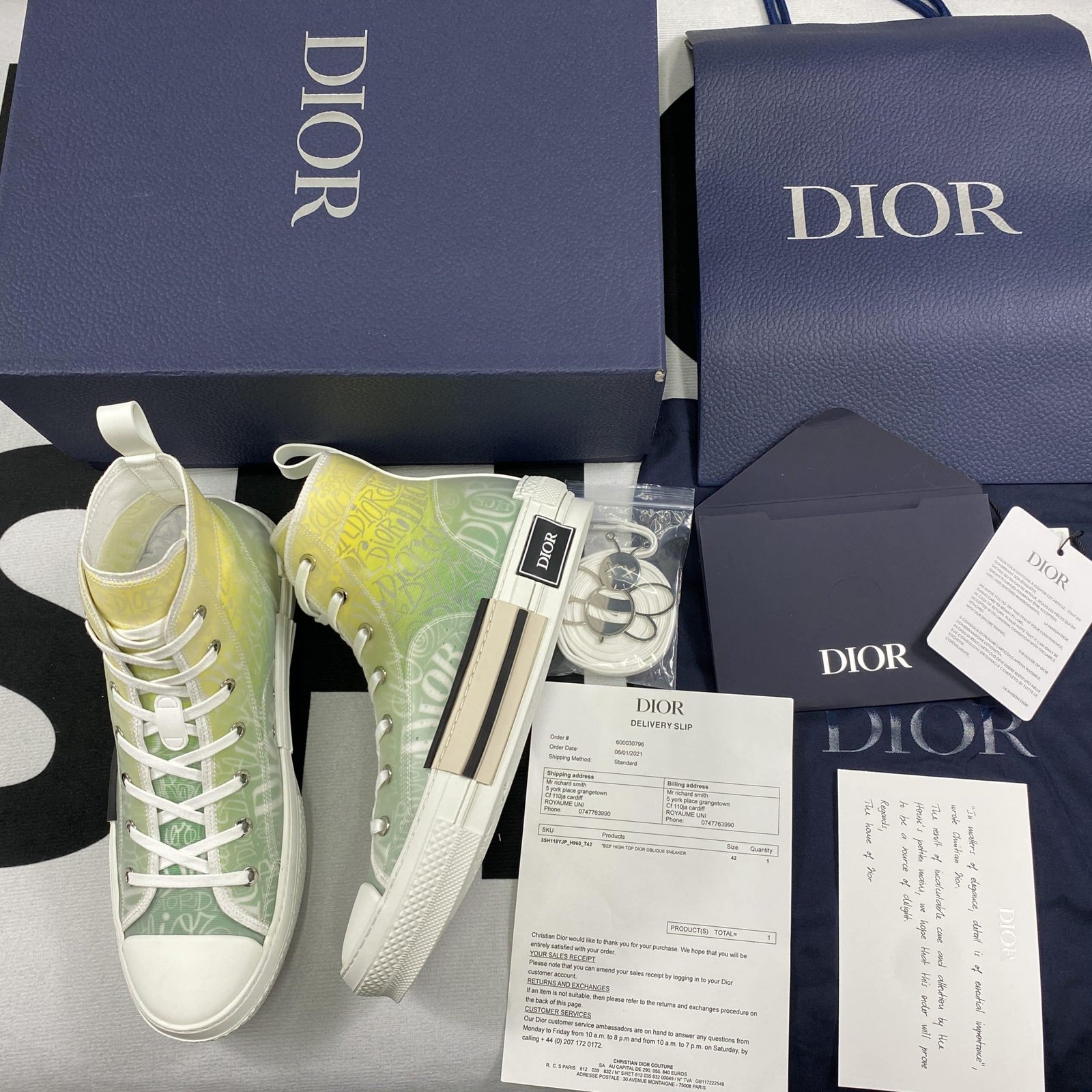 D10r B23 High Top Sneaker 15