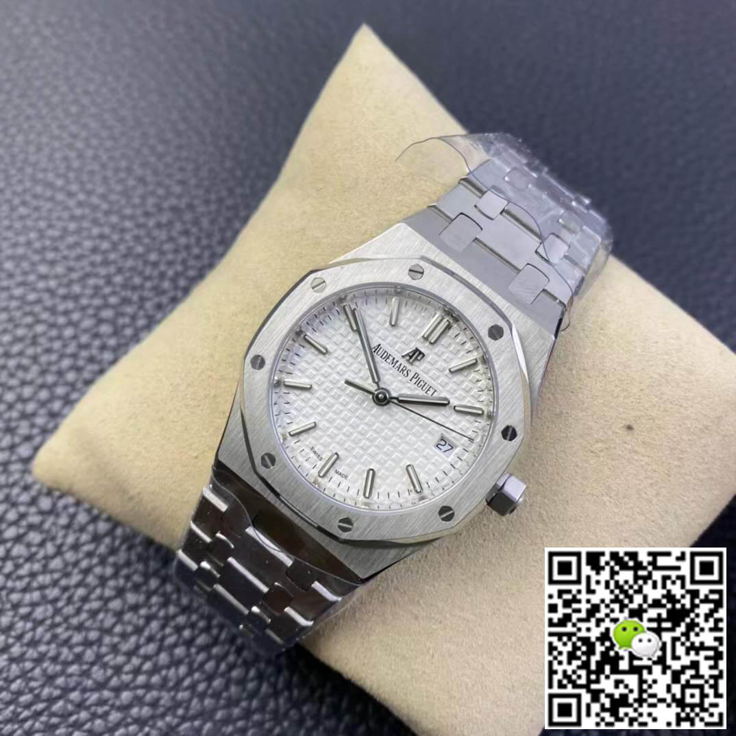 Replica Audemars P1g*et Royal Oak 77350ST.OO.1261ST.01 1:1 Best Edition 8F Factory Silver Dial