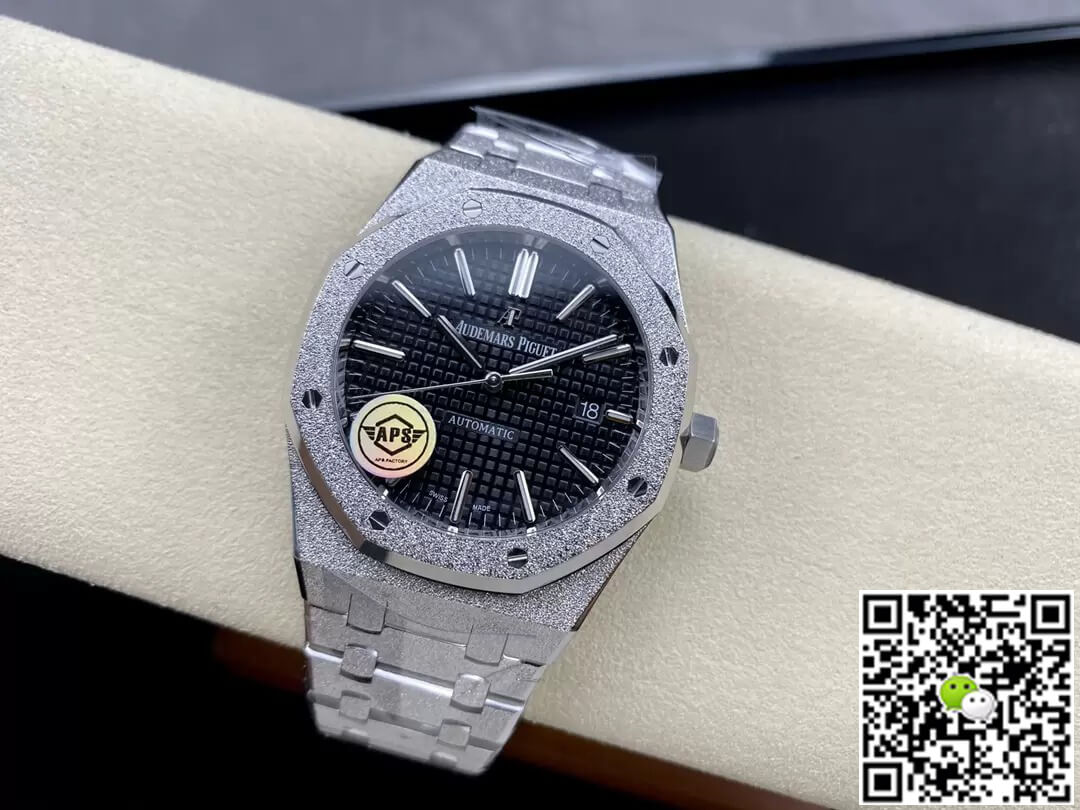 Replica Audemars P1g*et Royal Oak 15410 1:1 Best Edition APS Factory Black Dial