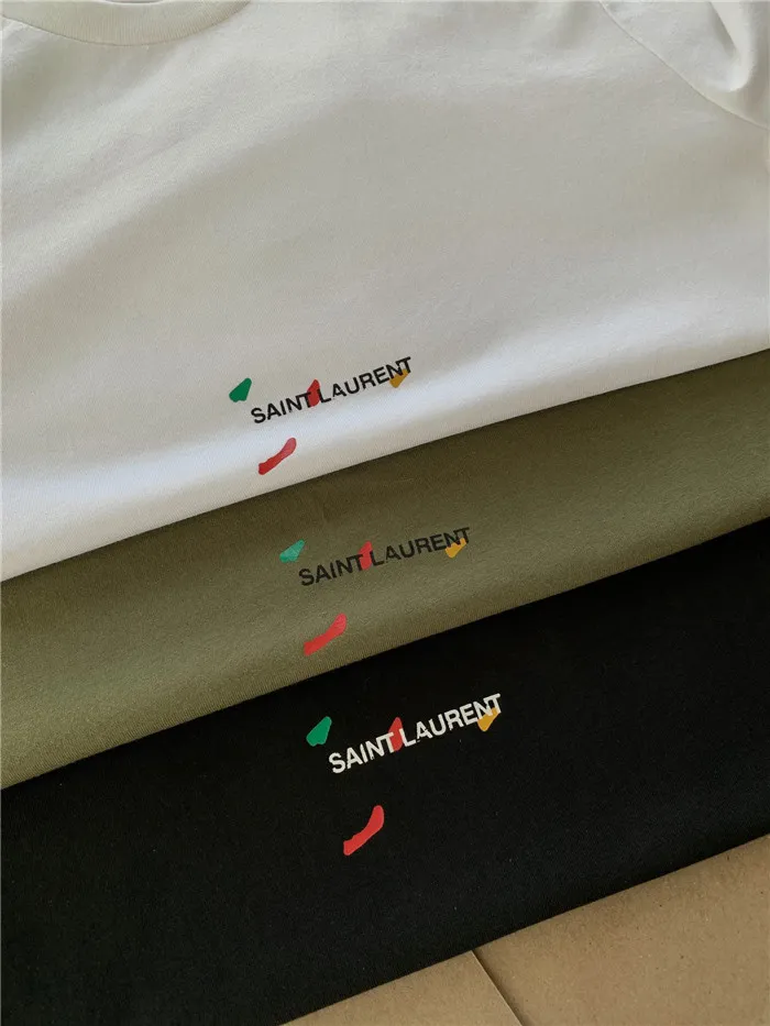 2023ss Sa1nt Lau*nt T Shirt