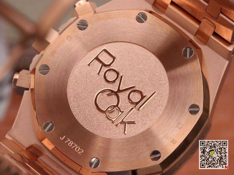 Replica Audemars P1g*et Royal Oak Chronograph 26331OR.OO.1220OR OM Factory Men Watches 1:1 Best Edition Swiss ETA7750 18K Rose gold on stainless steel bezel