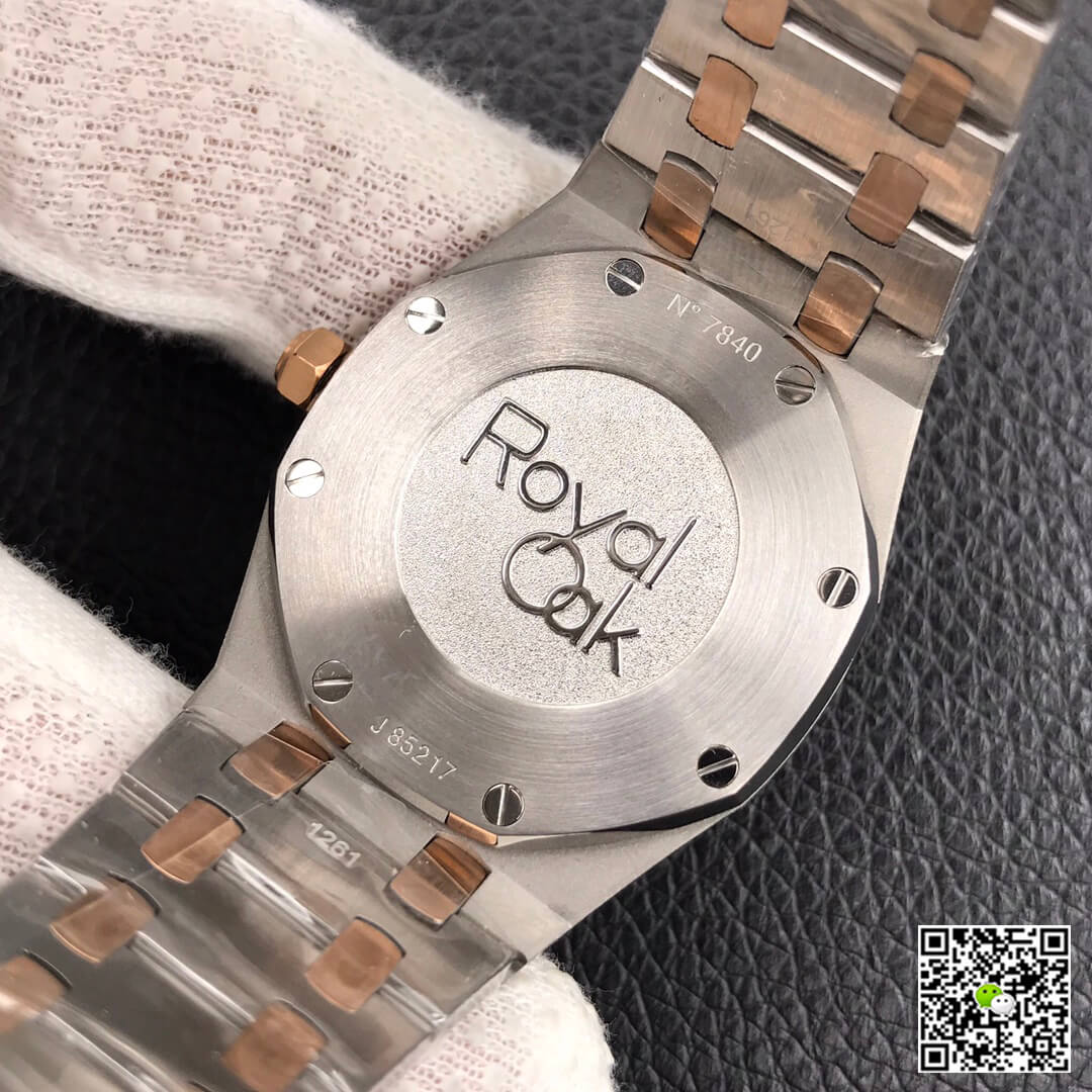 Replica Audemars P1g*et Royal Oak 67650 33MM 1:1 Best Edition JF Factory White Dial