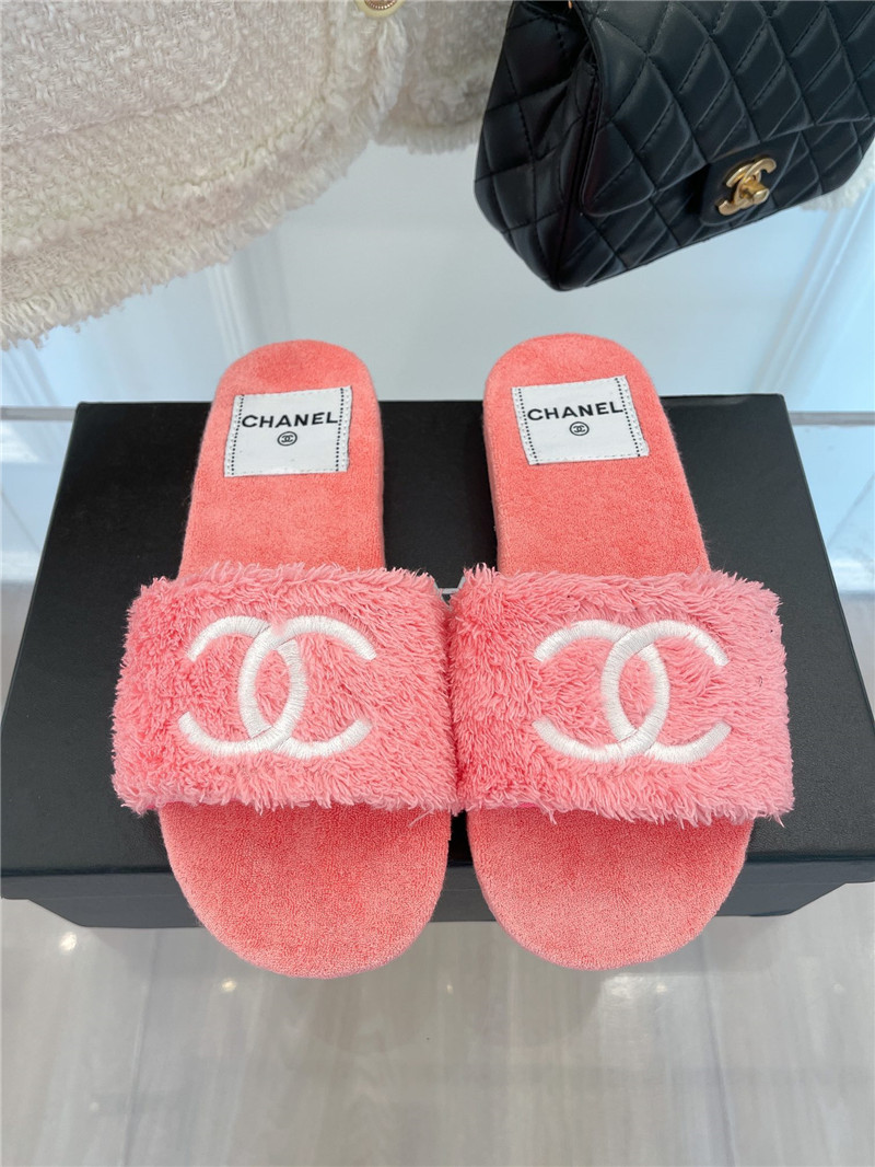 Ch**el flat hemp rope slippers