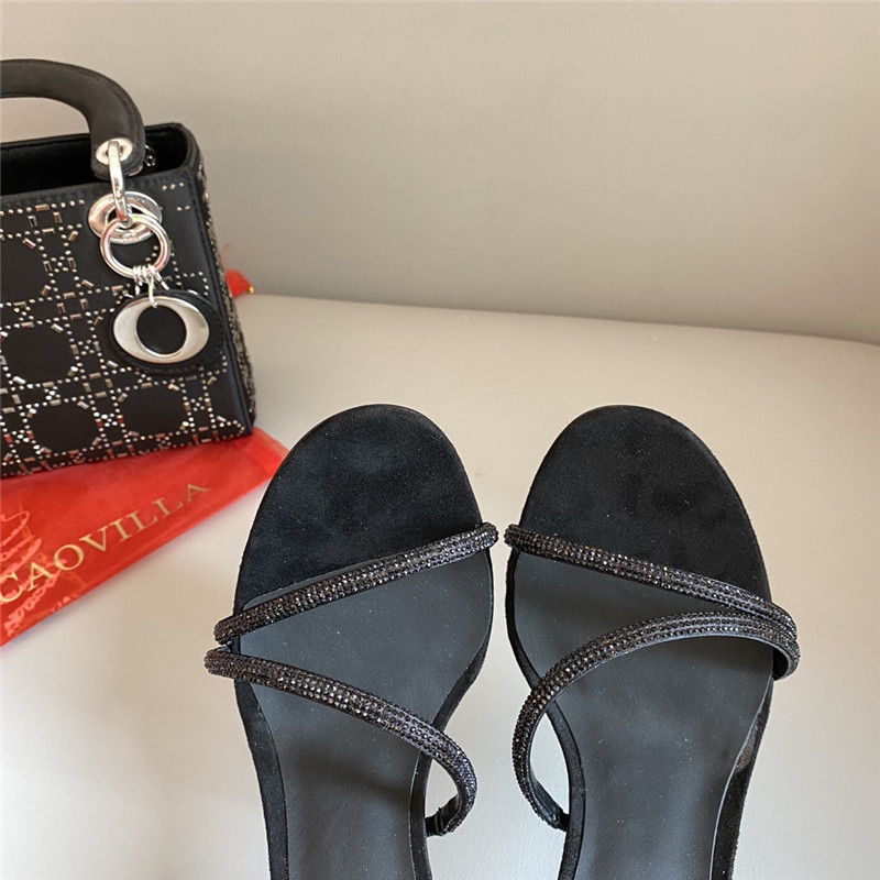 Rene Caovilla Dupe Snake Band Sandals