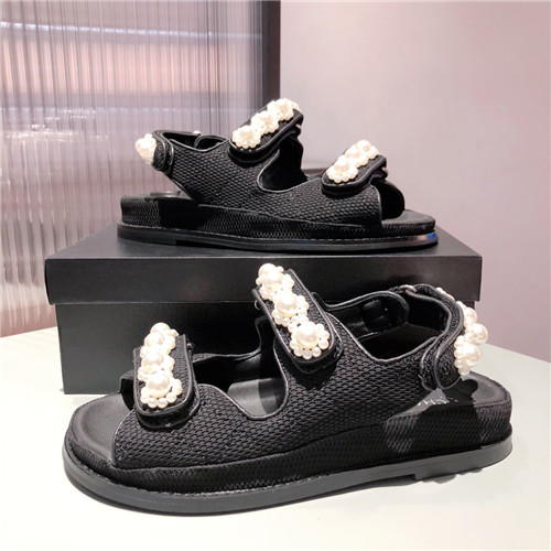 Ch**el flat beach shoes sandals