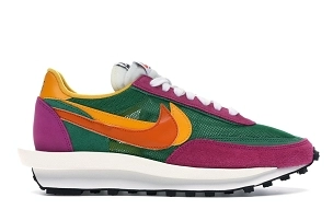 Sacai x Nk LVD Waffle Daybreak, Pine Green