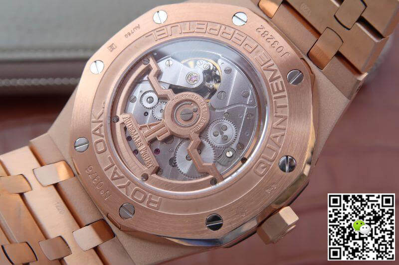 Replica Audemars P1g*et Royal Oak Perpetual Calendar 26574OR.OO.1220OR.02 JF Factory 1:1 Best Edition Swiss ETA5134