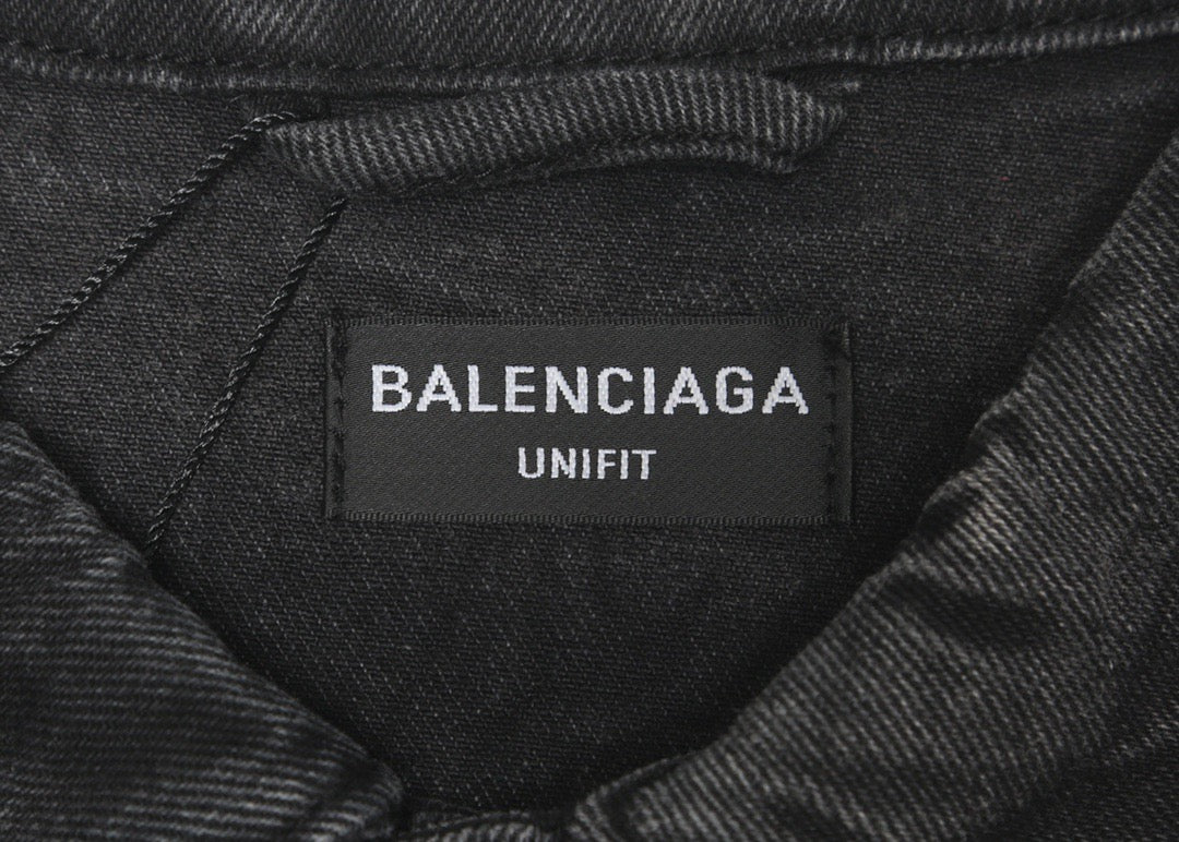 Ba1en*iaga PARIS Denim Jacket