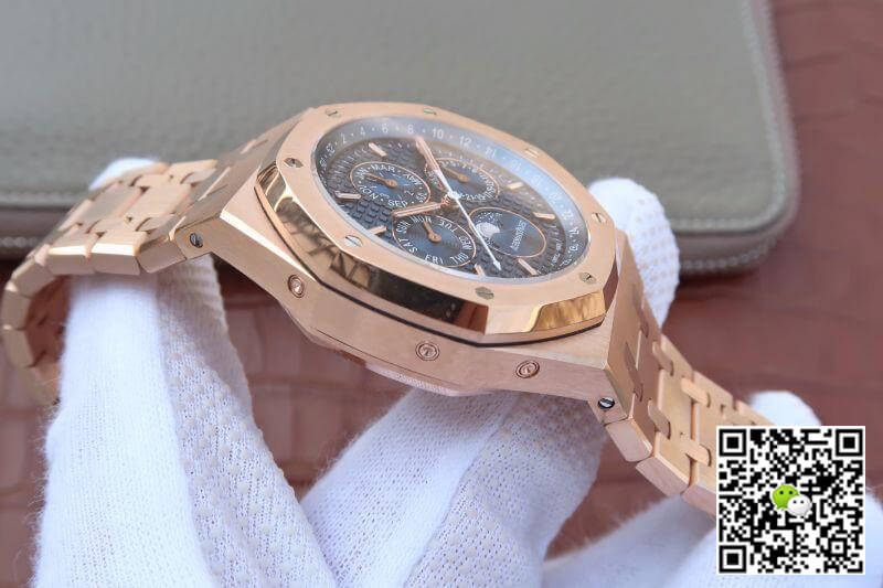 Replica Audemars P1g*et Royal Oak Perpetual Calendar 26574OR.OO.1220OR.02 JF Factory 1:1 Best Edition Swiss ETA5134