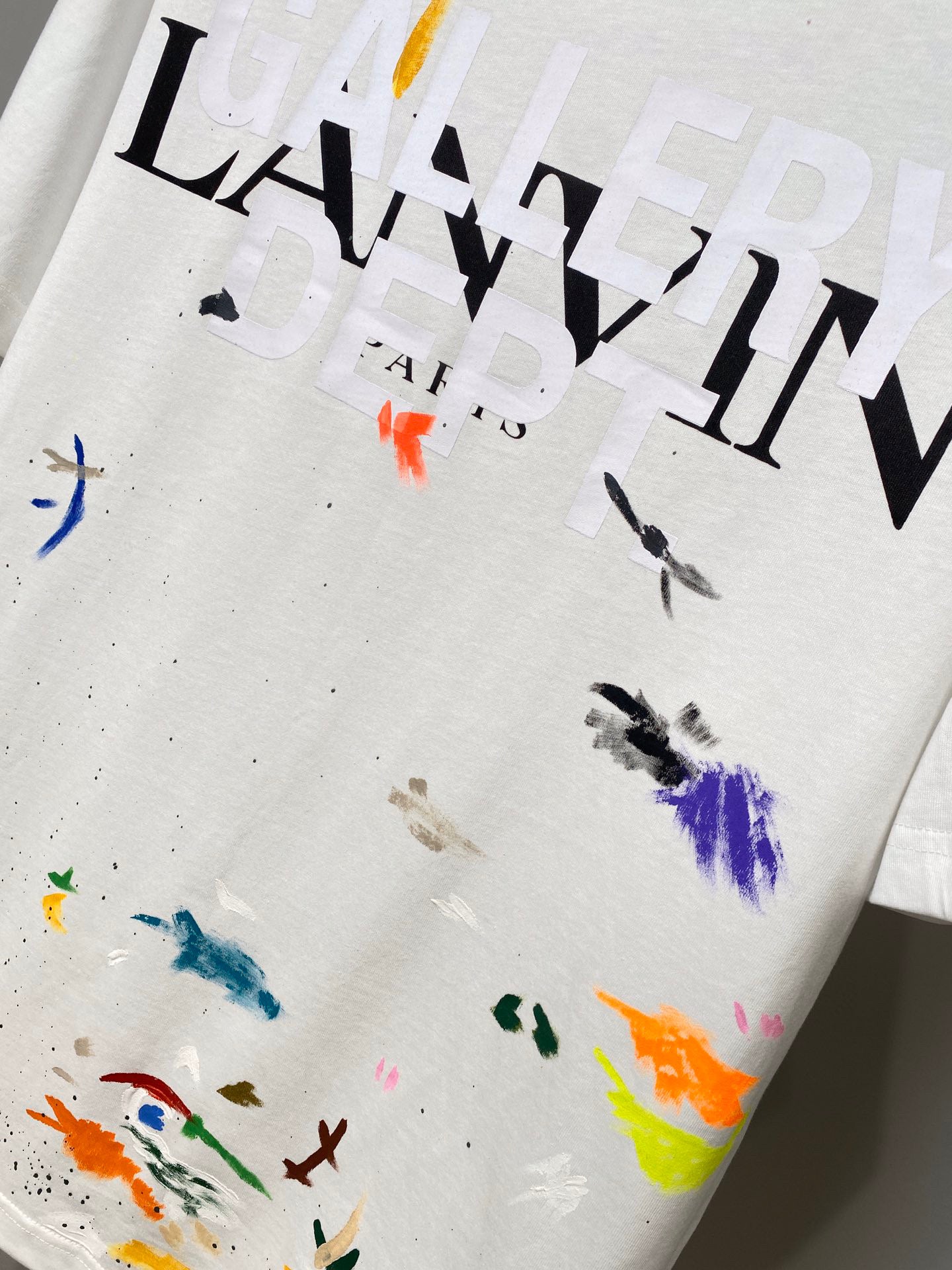 Gallery Dept Replica x Lavin Paint Splatter Tee