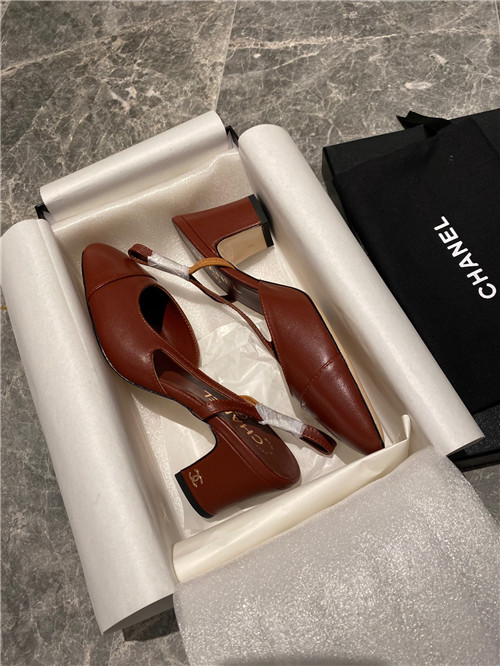 Ch**el Slingback Dupe heels sandals