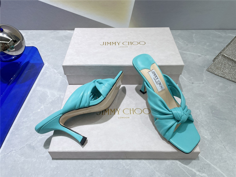 J1m*y Ch00 bow heels dupe square toe bow sandals