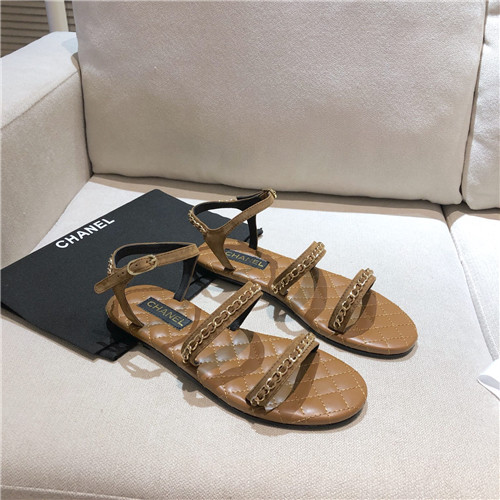 Ch**el flat sandals