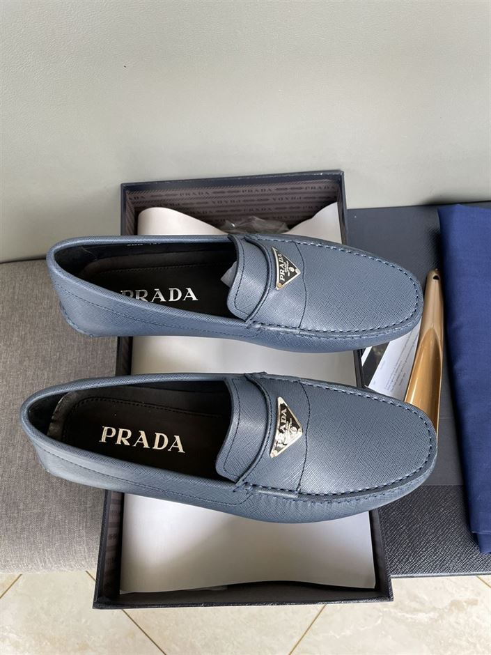 Pra*a SAFFIANO LEATHER DRIVER   PRS037
