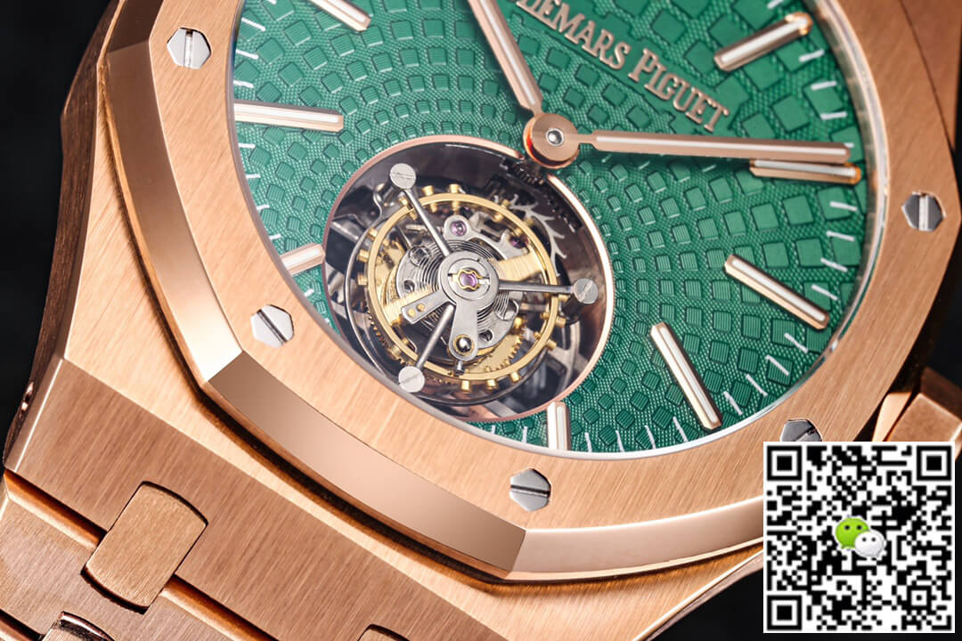Replica Audemars P1g*et Royal Oak Tourbillon 26533OR.OO.1220OR.01 1:1 Best Edition R8 Factory Green Dial