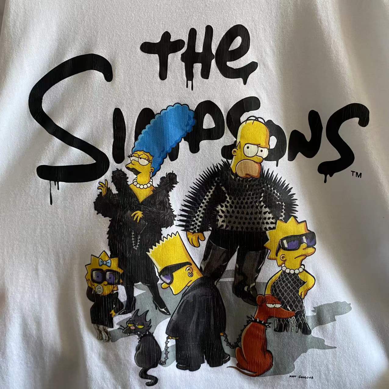Ba1en*iaga Simpsons T-Shirt
