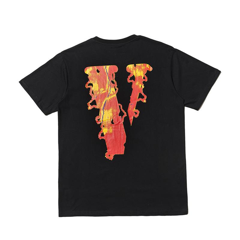 Vlone Flame Skull Tee