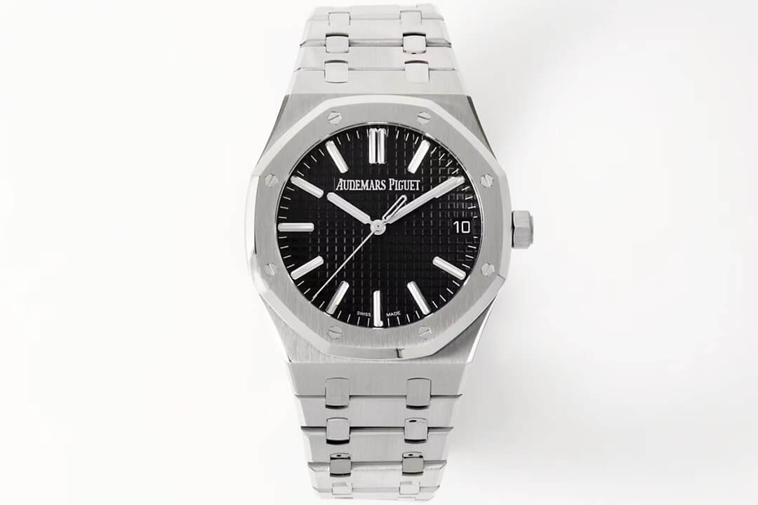 Replica Audemars P1g*et Royal Oak 15510ST.OO.1320ST.02 1:1 Best Edition ZF Factory Black Dial