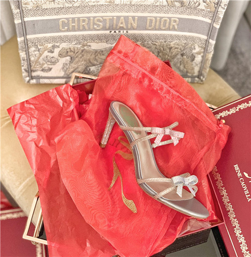 rene caovilla heel sandals