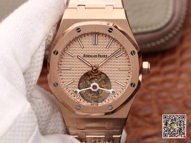Replica Audemars P1g*et Royal Oak Tourbillon 26510OR.OO.1220OR.02 R8 Factory 1:1 Best Edition Swiss ETA2924