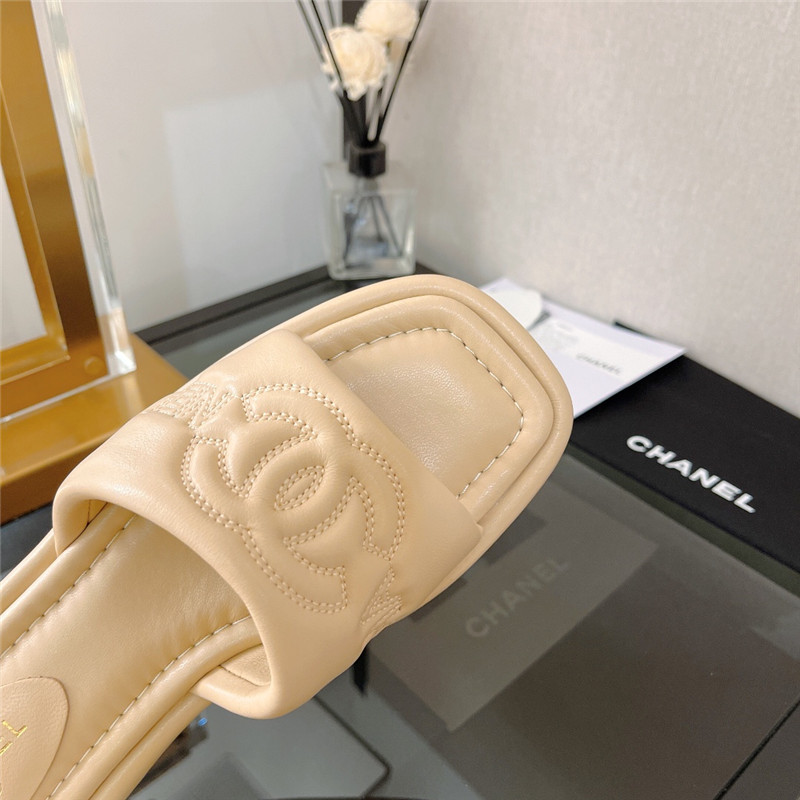Ch**el flat sandals slippers
