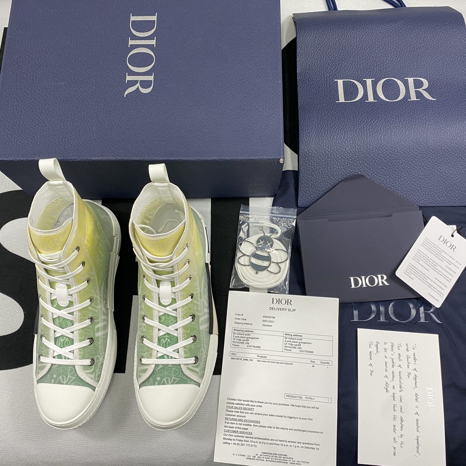 D10r B23 High Top Sneaker 15